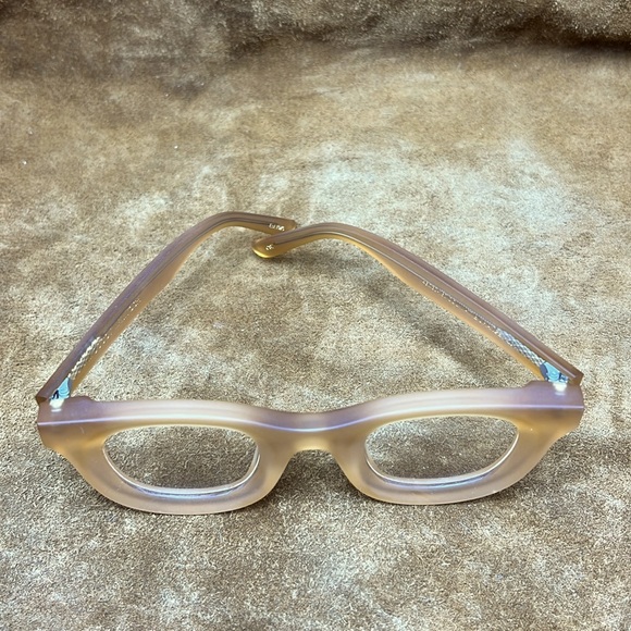Moscot  Lemtosh Transparent Natural Tone Eyeglasses (Unisex) - Picture 6 of 9